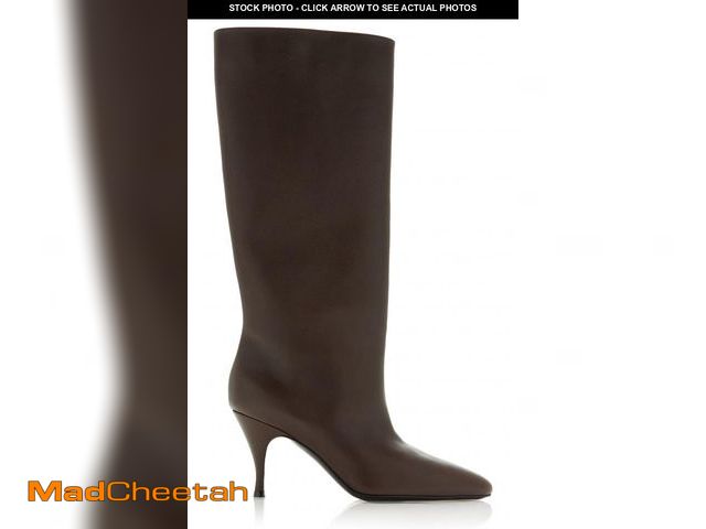 Lot 74-12465891 - Herbert Levine Silhouette 80 leather knee-high boots (38 1/2) - USED