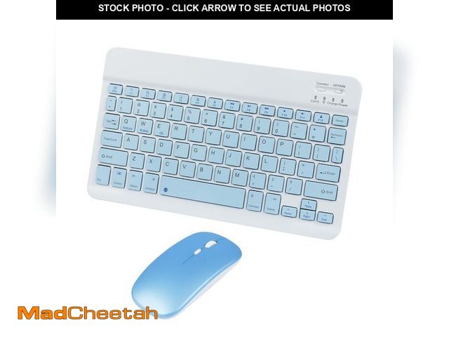 Lot 74-13567028 - Bluetooth Wireless Keyboard and Mouse Combo,Ultra-Slim Ergonomic Small Rechargeable Bluetooth Keyboa...