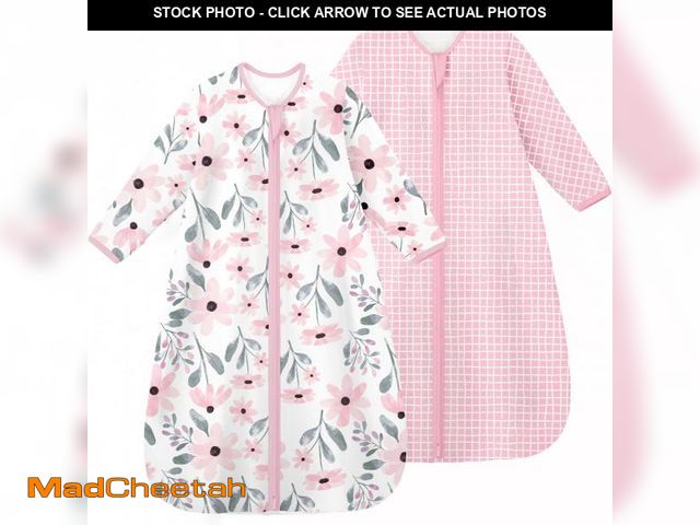 Lot 74-11559364 - Yoofoss Baby Sleep Sack 18-24 Months Long Sleeve Wearable Blanket Baby 100% Cotton 2-Way Zipper 0.5 ...