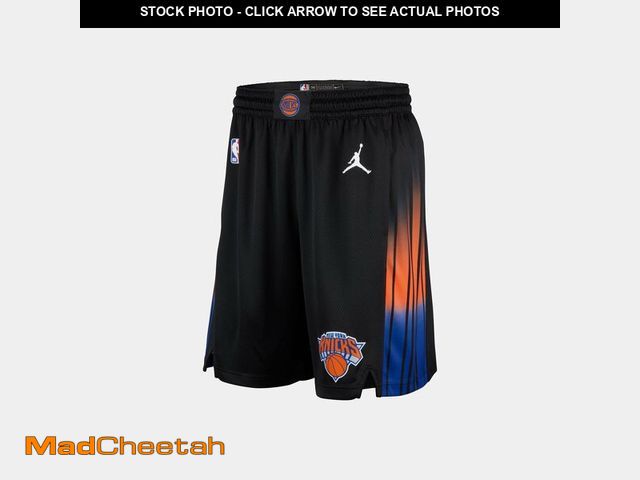 Lot 74-13052843 - Men's NBA New York Knicks Statement Edition Swingman Basketball Shorts Size S - UNUSED