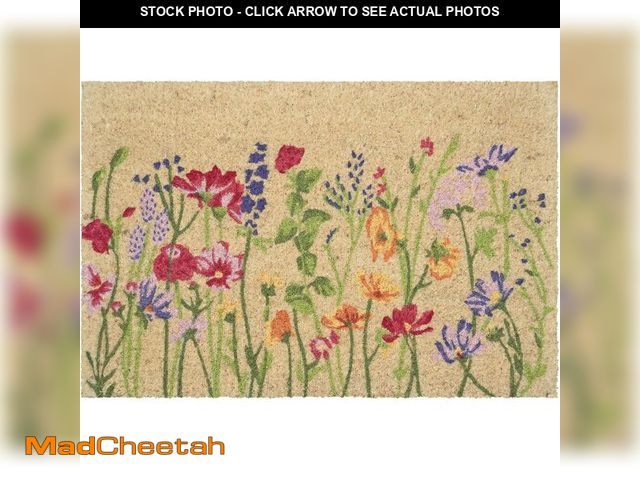 Lot 74-14305446 - Calloway Mills Blooming Garden Doormat (18" x 30" x 1.50") - UNUSED