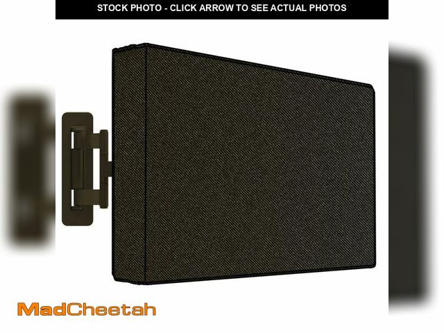 Lot 74-12975140 - MENKOW Outdoor Waterproof TV Cover for 50-55 inch Flat Screen TV, 600D Heavy Duty Screen Protector, ...