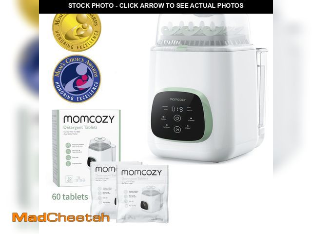 Lot 74-13699894 - Momcozy KleanPal Pro Baby Bottle Washer, Sterilizer &amp; Dryer Combo for Easy Cleaning, Bottle Wash...