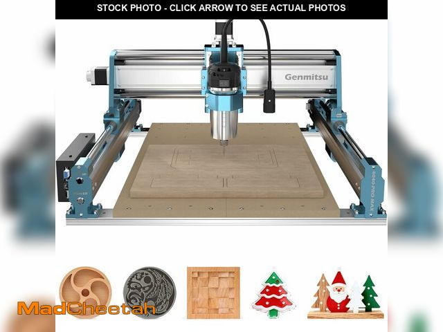 Lot 74-12822391 - SainSmart Genmitsu 4040-PRO MAX CNC Router, 710W Trimmer &amp; Linear Rail Driven, Work Area 400 x 4...