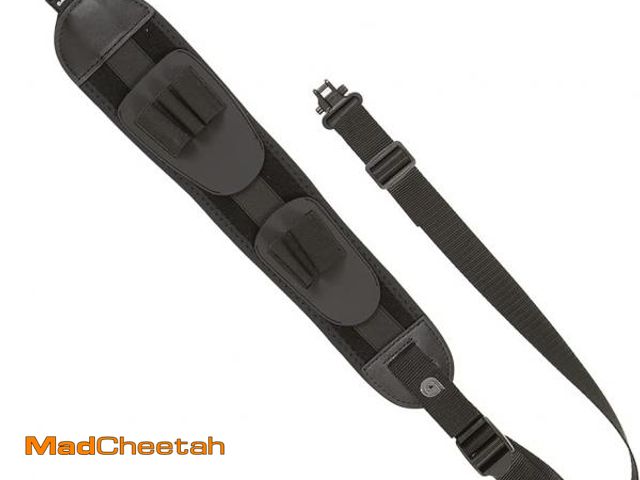 Lot 74-12367242 - Allen Company Denali Neoprene Rifle Sling with Cartridge Loops, Black - UNUSED