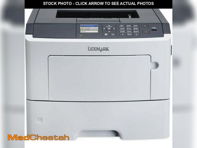 Lot 74-14591864 - (MISSING ACCESSORIES) Lexmark MS610dn Monochrome Laser Printer â 1200 Ã 1200 dpi, 60 ppm, Automat...