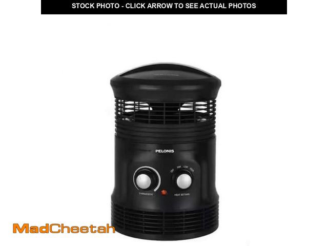 Lot 74-12528443 - Pelonis 1500-Watt 360ÃÂ° Surround Fan Heater PSH17PF2HDB - UNUSED