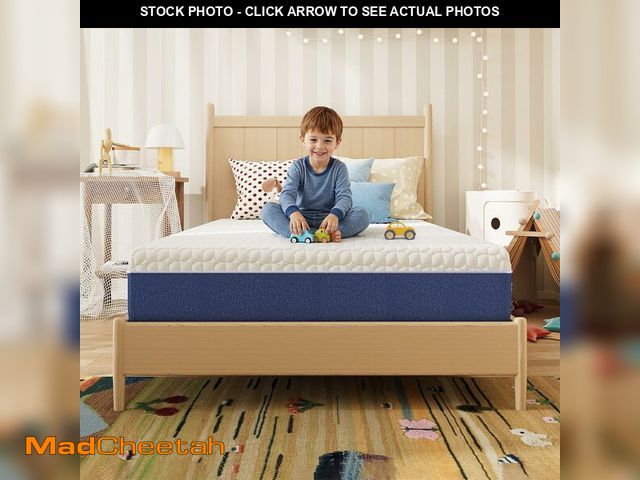 Lot 74-13733746 - Gelsea 8 Inch Twin Size Mattress, Firm Gel Memory Foam Twin Mattress in a Box, Firm Back Support for...