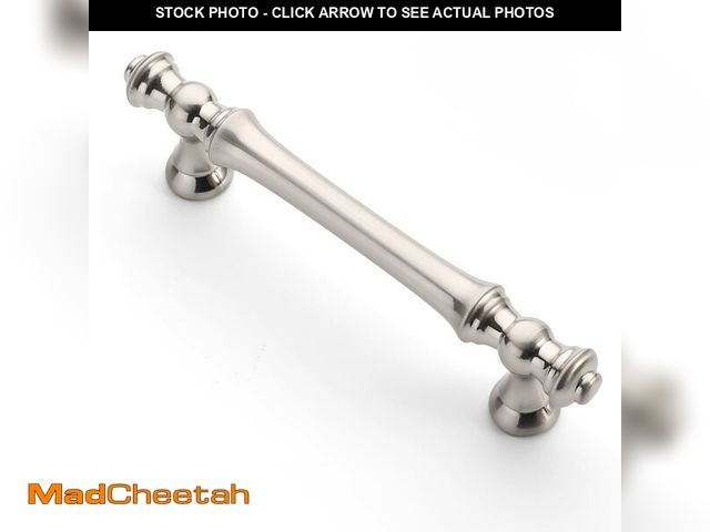 Lot 74-14144765 - Asidrama 10 Pack 3.75 Inch(96mm) Brushed Satin Nickel Kitchen Cabinet Handles, Cabinet Pulls Kitchen...