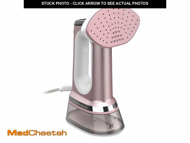 Lot 74-12858964 - Hamilton Beach 3-in-1 Handheld Steamer Iron for Clothes, 300 ml Water Reservoir, Detachable Cover fo...