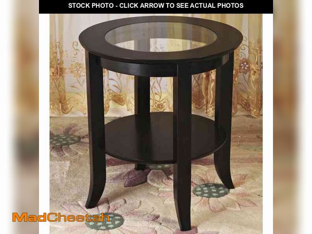 Lot 74-14345218 - Homecraft Furniture Genoa Espresso End Table - UNUSED