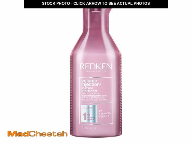 Lot 74-12705176 - Redken Volume Injection Shampoo | Lightweight Volume Shampoo For Fine Hair | Adds Volume, Lift, and ...