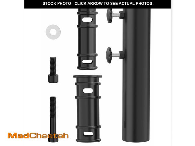 Lot 74-14271604 - QZER Umbrella Pole Mount Stand Tube, Universal Umbrella Stainless Steel Tube Base Replacement Parts,...