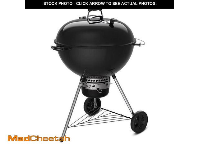 Lot 74-12161641 - (DENTED,MISSING SOME ACCESSORIES) Weber 26 in. Master-Touch Charcoal Grill Black - USED