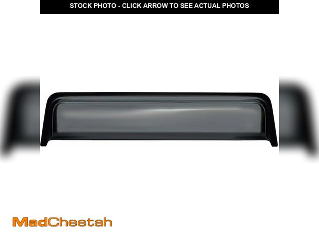 Lot 74-13011397 - RainBlade RV Window Deflector and Sun Visor (Fits 20-25 inch Wide Window) Smoke - UNUSED