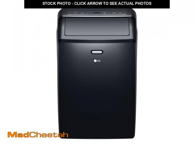 Lot 74-12360042 - LG 10,000 (DOE) BTU 115-Volt Portable Air Conditioner Cools 450 Sq. Ft. with Dehumidifier and Wi-Fi ...
