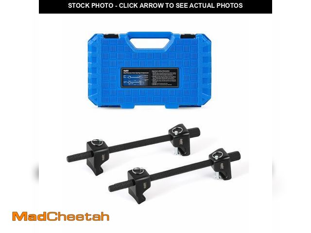 Lot 74-13573005 - Orion Motor Tech 2pc Macpherson Strut Spring Compressor Tool Set with 10.5" Range, Heavy Duty Coil S...