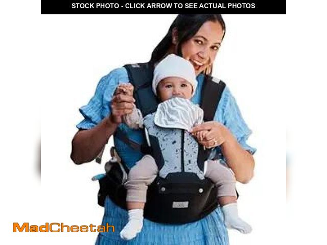 Lot 74-12129011 - Baby Carrier, MOMTORY Safety-Certified 6-in-1 Baby Carrier Newborn to Toddler, Adjustable Detachable...