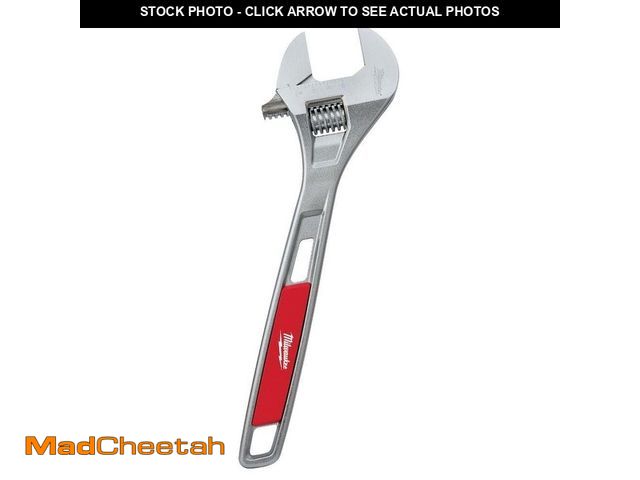 Lot 74-12870794 - Milwaukee 15 in. Adjustable Wrench - UNUSED