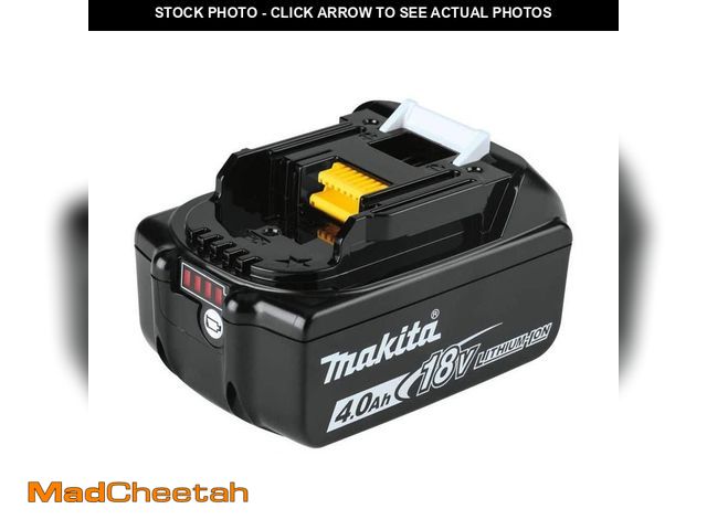 Lot 74-12543811 - Makita 18V LXT Lithium-Ion High Capacity Battery Pack 4.0Ah with Fuel Gauge - UNUSED