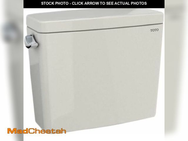 Lot 74-12664732 - TOTO Drake 1.28 GPF Toilet Tank with WASHLET+ Auto Flush Compatibility, Sedona Beige - ST776EA#12 - ...