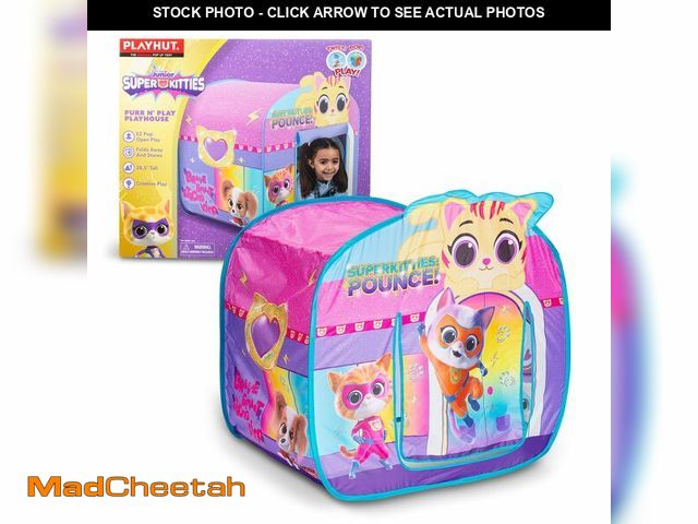 Lot 74-12704797 - Playhut Super Kitties Purr N' Play Playhouse - UNUSED