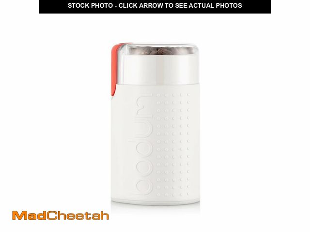 Lot 74-12970138 - Bodum Bistro Electric Blade Coffee Grinder, White - UNUSED