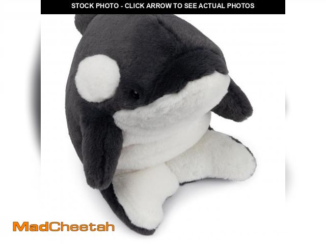 Lot 74-12413615 - GUND Flynn Orca Whale Plush, Premium Whale Stuffed Animal for Ages 1 and Up, Black/White, 10Ã¢â¬Â ...