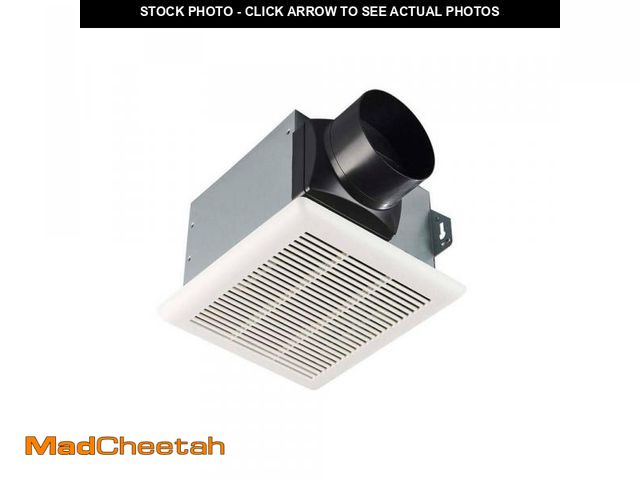 Lot 74-12085702 - Commercial Electric 80 CFM 1.5 Sone Bathroom Exhaust Fan - UNUSED