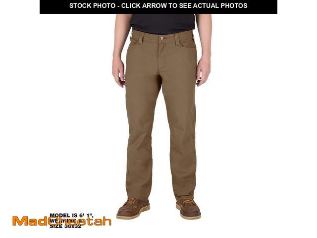 Lot 74-14560745 - Milwaukee Men's 36 in. x 30 in. Khaki Cotton/Polyester Work Pants with 7 Pockets M650K-3630 - UNUSED