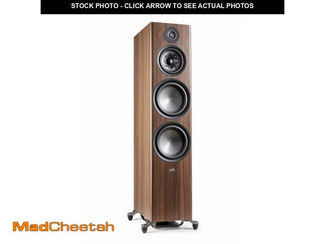 Lot 74-12572593 - Polk Audio Reserve Series R700 Tower Speaker, 1" Tweeter, a 6.5" Woofers &amp; Dual 8" Long-Throw Dr...
