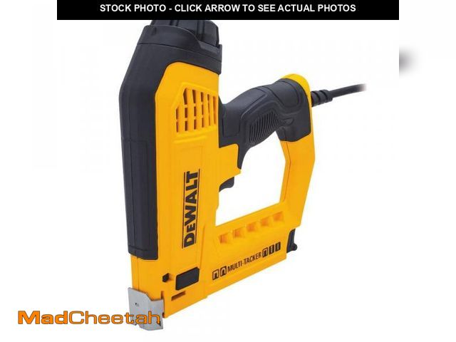 Lot 74-11825725 - DEWALT 5-in-1 Multi-Tacker and Brad Nailer - UNUSED