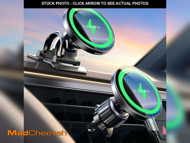 Lot 74-14299217 - LISEN for 15W MagSafe Car Mount Charger,Magnetic Wireless Car Charger for iPhone 17 Pro Max Accessor...