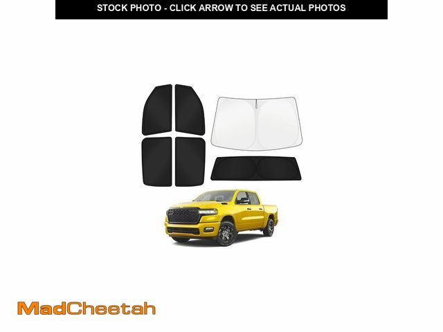 Lot 74-14049744 - KUST Car Window Shades for Dodge Ram 1500 2019-2025 2026 (Crew Cab) Windshield Sun Shade Side Window...