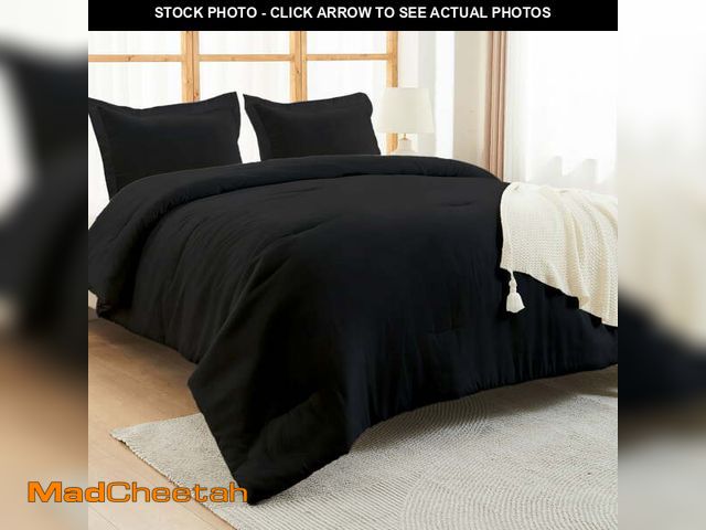 Lot 74-12889604 - Hitime Ultra Soft Beige Twin Size Comforter Set 3 Pieces Gentle Down Alternative Bedding 1 Lightweig...