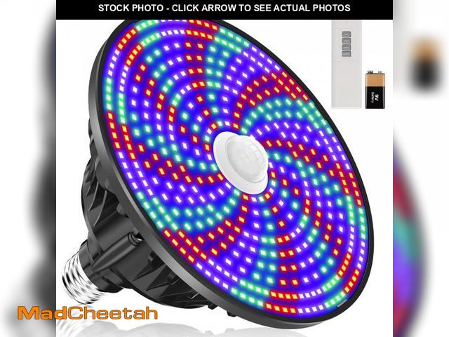 Lot 74-12434242 - CEDIO Pool Lights for Inground Pool, 75W RGB Color Pool Lights Bulb with Remote Control, Led Pool Li...