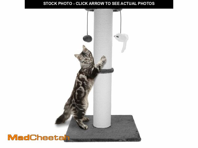 Lot 74-14264217 - Ahomdoo Cat Scratching Post 34 Inches Heavy Duty and Thicker Cat Scratching Post Cotton Rope with Ha...