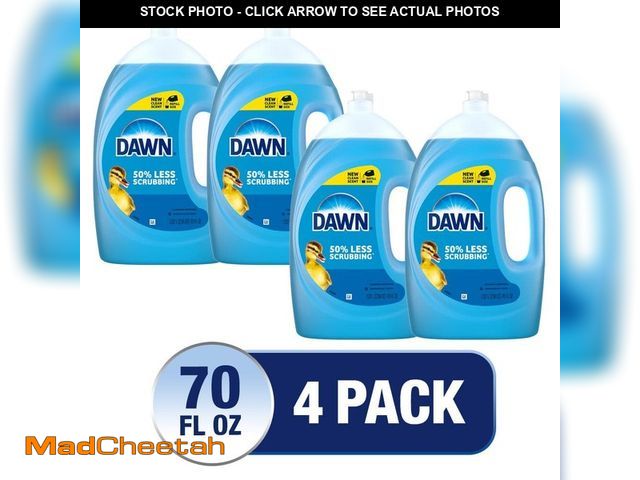 Lot 74-14356855 - Dawn Ultra 70 oz. Original Scent Dish Soap (Multi-Pack 5) - UNUSED