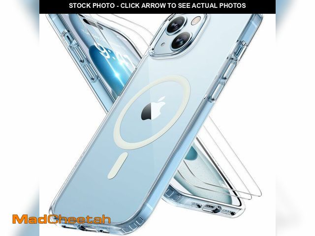 Lot 74-14299790 - Miracase Magnetic for iPhone 15 Case (Compatible with MagSafe)Ã¯Â¼Ëwith 2X Screen ProtectorsÃ¯Â¼â°...