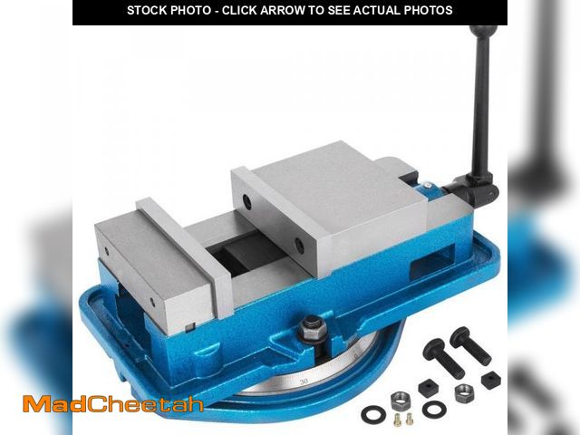 Lot 74-12365638 - VEVOR Heavy-Duty Milling Vise Bench 6 in. High Precision Clamping Vise with 360-Degrees Swiveling Ba...