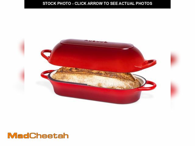 Lot 74-12602436 - Enamelled Cast Iron Bread Loaf Pot Ã¢â¬â Dutch Oven For Sourdough Bread Baking Ã¢â¬â Oven Safe...