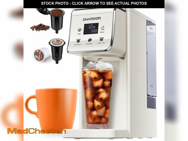 Lot 74-14433006 - TWOMEOW Coffee Maker Hot &amp; Iced With Bold Setting,Single Serve Coffee Maker For K Cup And Ground...