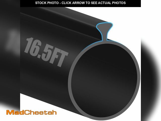 Lot 74-14422003 - 16.5FT Garage Door Seals Bottom Rubber, 0.2" Triangle Weather Stripping Seals for Single Track Weath...