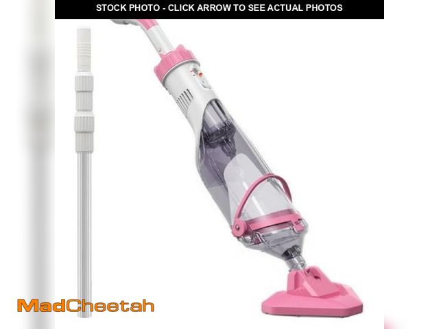 Lot 74-12155421 - Cordless Pool Vacuum  Handheld Pool Vacuum for Above Ground Inground Pools  Spas and Hot Tubs  60-Mi...