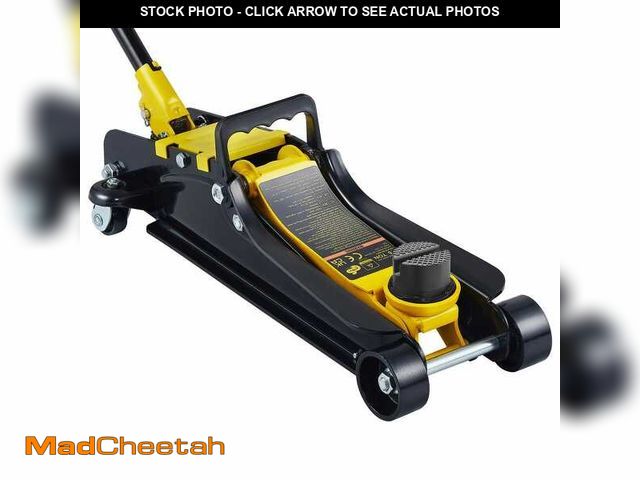 Lot 74-12798072 - Floor Jack, 2.5 T Low Profile Floor Jack, Heavy-duty Steel Racing Floor Jack with Single Piston Lift...