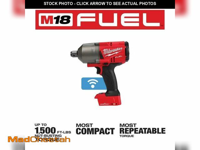 Lot 74-13678506 - Milwaukee M18 FUEL ONE-KEY 18V Lithium-Ion Brushless Cordless 3/4 in. Impact Wrench with Friction Ri...