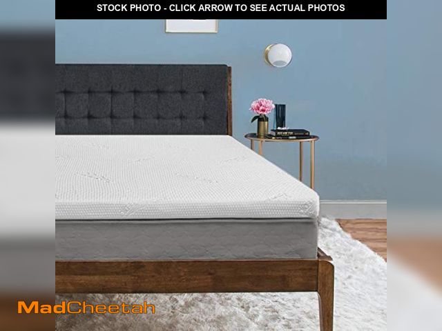Lot 74-6788735 - Tempur-Pedic TEMPUR Supreme?3-Inch?Medium Firm?Mattress Topper, King, Beige - USED