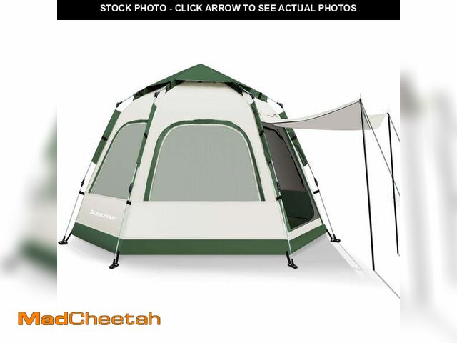 Lot 74-12764294 - SUNOYAR 6-8 Person Tent for Camping, Camping Tent with Carry Bag, Instant Tent for Outdoor/Hiking/Tr...