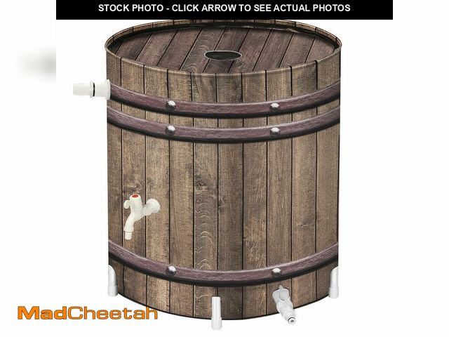 Lot 74-12715768 - PAETAE Collapsible Rain Barrels, 50 Gallon Rain Water Collection Barrel, Rain Catcher Barrels to Col...