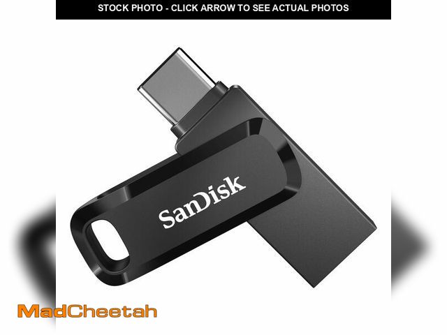 Lot 74-13548071 - SanDisk 256GB Ultra Dual Drive Go USB Type-C Flash Drive, Black - SDDDC3-256G-GAM46Ã¢â¬â¹ - UNUSED